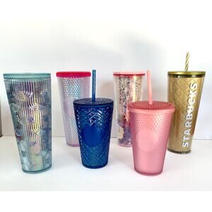 Collectors Bundle of Six Starbucks Cups-‎ like new